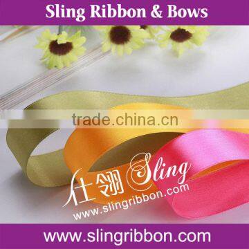 Solid Color Single Face Satin Ribbon Wholesale