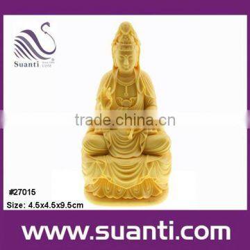 yellow resin buddha