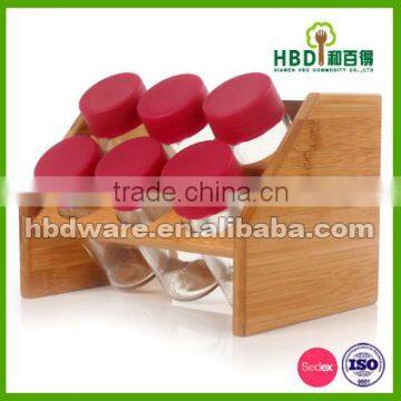 Eco Friendly Bamboo Spice Jar Rack Wholesale for the Home photo-2