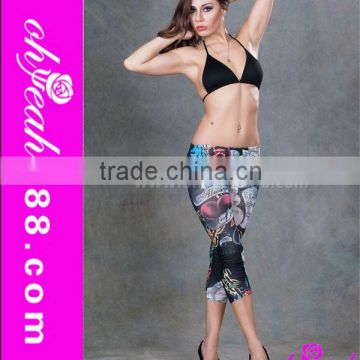 Attractive ladies new design colourful ladies legging