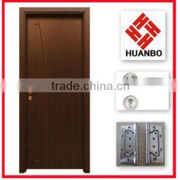 Interior MDF wood PVC toilet door
