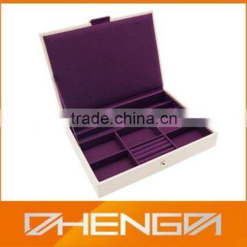 Guangzhou Zhengda Packing Factory Customized Wood Jewelry Box Wooden Jewellery Boxes Jewel Packing Box (ZDS-N001) photo-4
