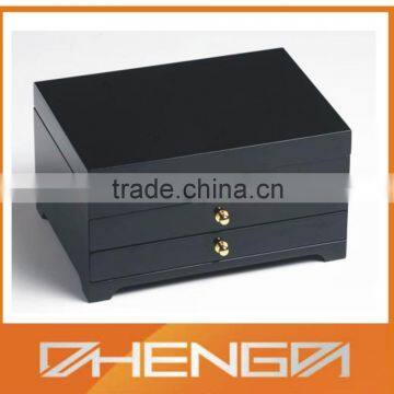 Hot Sale!!! Customized Glossy Lacquer Solid Wood Drawer Box