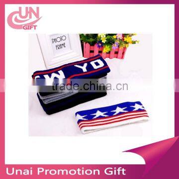 Fashion knitting sport headband for men and women hot sale