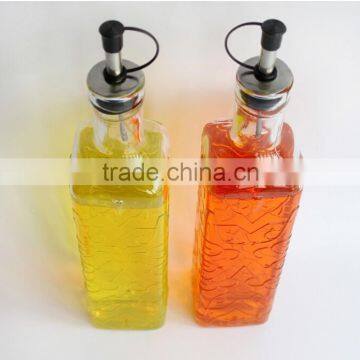 500ml Glass Vinegar Bottle With Dispenser Cap photo-3