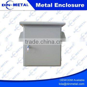 Foundation Metal Distribution Box with Waterproof Cover Outdoor Electrical Metal Enclosure