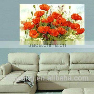 canvas flower home decoration abstract paintings