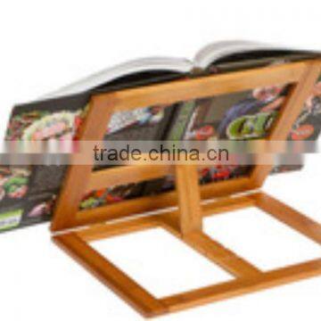 2015 year china factory suppliers sale FSC&SA8000 floor Wooden Office display stand Book Holder