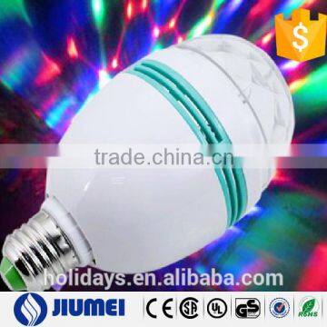 LED Lighting Full Color Rotating Lamp Disco Party Bar Club Effect Stage Light