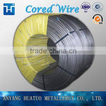 Good deoxidizer SiAlBaCa cored wire/SiCa cored wire China supplier