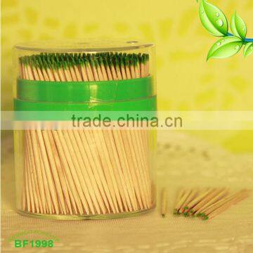 Nature Double tips bamboo/wooden toothpick minted