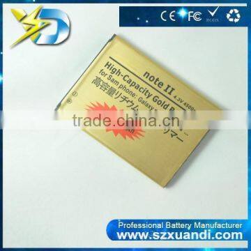 XUANDI 4.3V 4500mah gold label battery for Note2