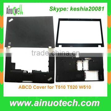 hot selling replacement laptop shell for thinkpad T510 T520 W520A W510 laptop body cover ABCD shell