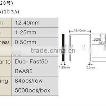 5000 series wire staples 20GA 5004 5006 5008 5010 5014 5016