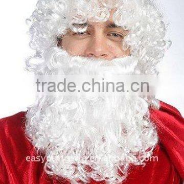 Hotsell Christmas hair wigs, cheap festival wig, santa father wigs