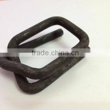 Phosphated cord strap buckles 5/8'' width wire diameter 3.5mm from Dongguan factory