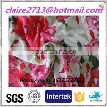 100% printed rayon voile fabric buy fabric from china