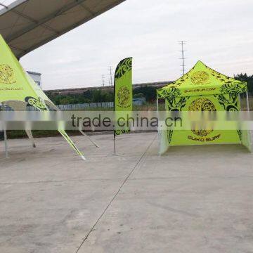Display Single Top Star Tent With Custom OEM Logo Printing