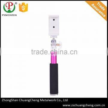 Factory Wholesale Mini Selfie Stick Made in China Hot Sale Colorful Monopod photo-3