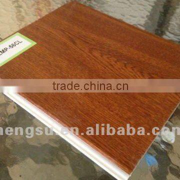 2012 Super natural laminated PVC ceiling panel Non-flammable