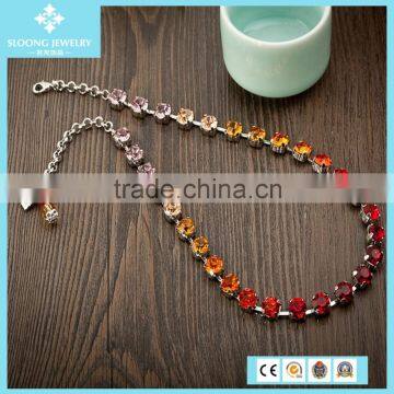 Fashion Valentine's Day Gift Crystal Necklace Designs photo-3