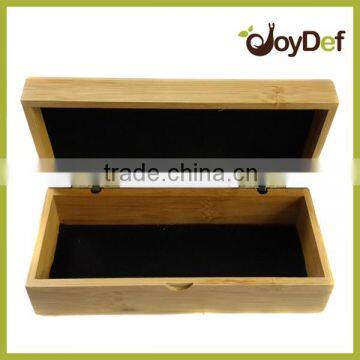 Cheap Natural Handmade custom 100% wood bamboo sunglasses case