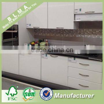 china ready made simple designs pvc wood kitchen cabinets for sale