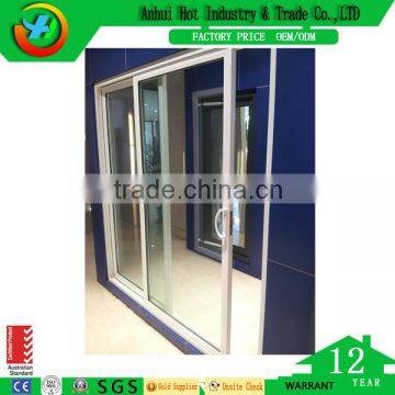 Commercial Use Aluminum Window Design Office Furniture Sliding Window Glass Window Grill Design