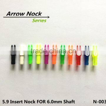 5.9 insert arrow nocks for glassfiber shaft arrow