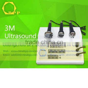 3Mhz handheld Iontophoresis used ultrasound equipment facial machine