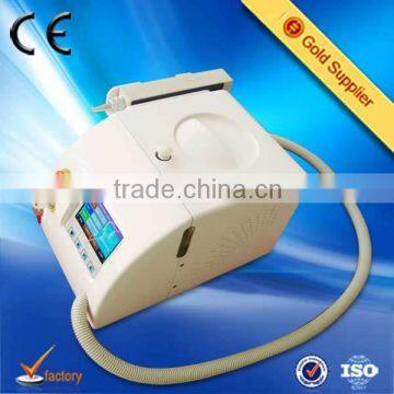 2015 mini small CE approved portable home use tattoo removal machine with CE SFDA