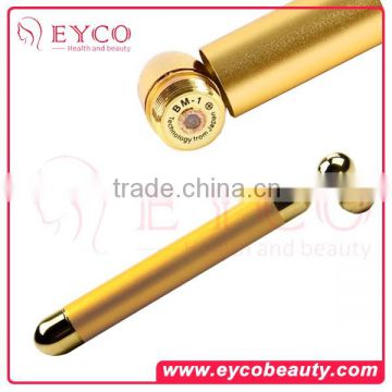 Vibrating Beauty Energy Bar With double gold ball with many functions of massage and energy bar machine