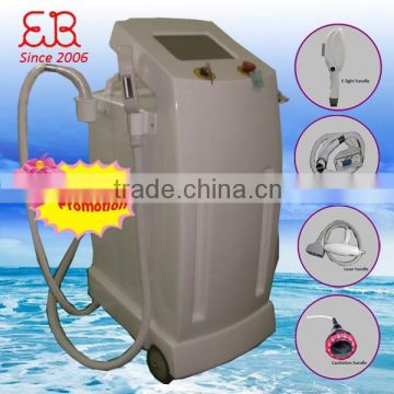 Salon Europe Beauty Salon Equipment E-light+IPL+RF+Laser+Cavitation Machine Best Selling Ipl Machine Arms / Legs Hair Removal