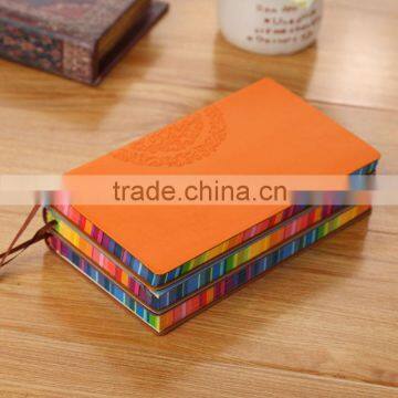 Rainbo Colorful Mini PU Note Book With Elestic Band,mini Pocket Book photo-3