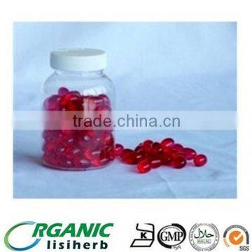 Rose oil softgel capsules for female beauty