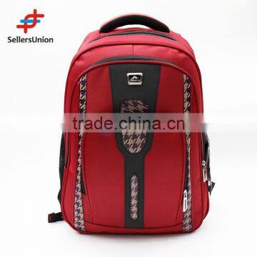 No.1 yiwu exporting commission agent wanted Red Color Good Quality Hiking Sport Women Backpack