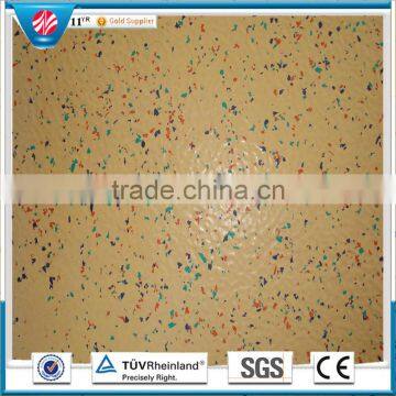 Diamond rubber flooring