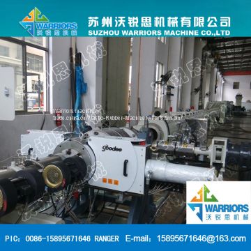 HDPEΦ75-250 Water supply pipe,energy conservation and efficient single screw extrusion equipment