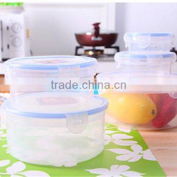 Transparent different size BPA free food safe plastic storage box wholesale