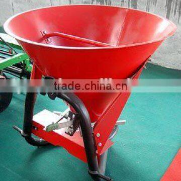 PTO single disc fertilizer spreader