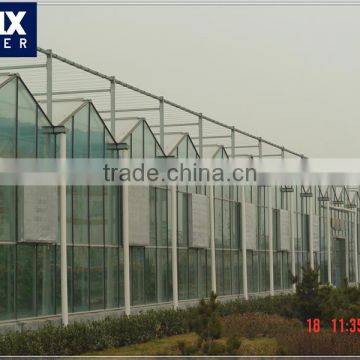 glass greenhouse high quality water gutter