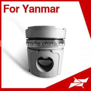 Piston for Yanmar 6LAAK-UT diesel engine parts