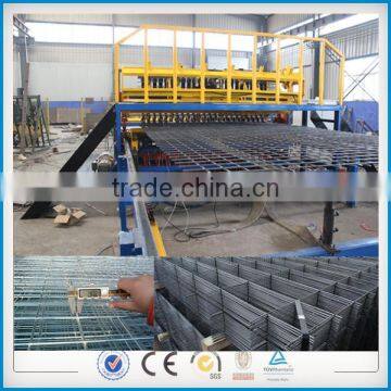 Reinforcing cnc welded steel bar mesh concrete machine