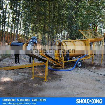 Small Mobile High Recovery Trommel Screen Gold Processing plant