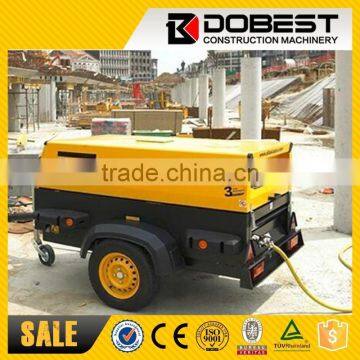 58KW Deutz Diesel Engine Atlas XAS137 Mining Mobile air compressor