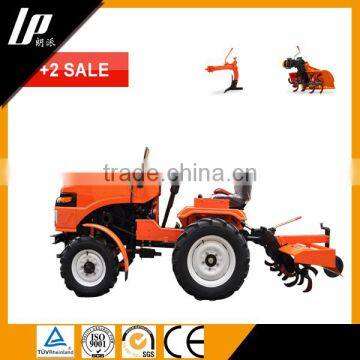 multi-purpose farm mini tractor with plow/ditcher/seeder/potato harvester