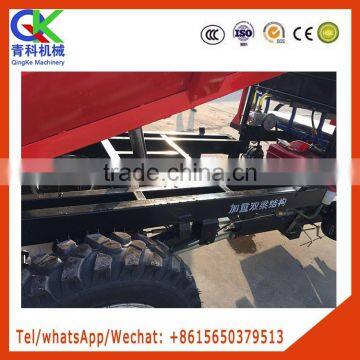 Hydraulic dump with Oil brake Environmental protection tricycle