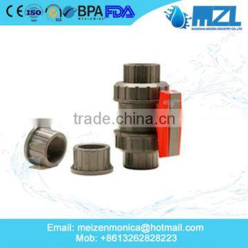 2015 MZL PVC ball valve, pvc pipe fittings with best quality popular in Europe