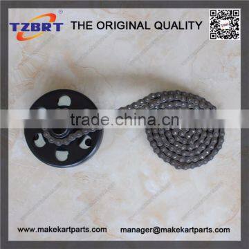 Fun Kart or Mini Bike Clutch 3/4" Bore 13 Tooth #35 Chain With Chain 35 photo-6