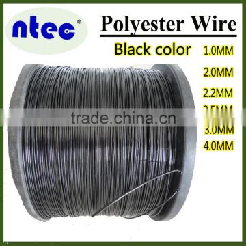 4.0mm vineyard monofilament wire black color